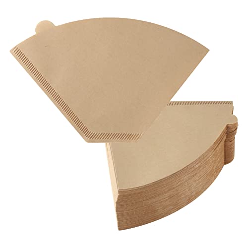 160 Stück Kaffeefilter Papier, Größe 4, U-Form Filter Kaffee Kaffeefilterpapier Kaffee Extraktionsfilter Coffee Filter Paper Kaffeezubehör für Zuhause Büro Filterbecher Handfilter (8-12 Tassen) von Yoosso