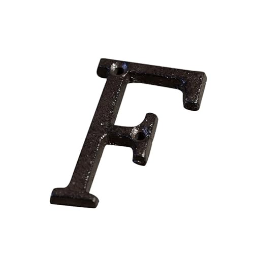 3 Zoll Hausnummern Mit Schrauben, Modernes Metallschild Für Die Türnummer, 7,5 Cm Briefkasten Adressen Schild, Dekorativ Für Den Außenbereich, Für Büro, Hotel, Wohnung, Zimmer, Café(F) von Yooumilife
