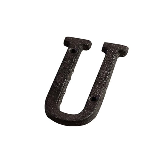 3 Zoll Hausnummern Mit Schrauben, Modernes Metallschild Für Die Türnummer, 7,5 Cm Briefkasten Adressen Schild, Dekorativ Für Den Außenbereich, Für Büro, Hotel, Wohnung, Zimmer, Café(U) von Yooumilife