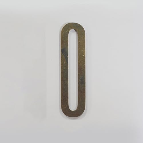 Selbstklebende Hausnummern Aufkleber 2,75 Zoll Moderne Metall Türnummer Bronze Adresse Briefkasten Buchstaben Schild Außen Dekorativ, Für Hotelzimmer Büro Apartment Café Garten(O) von Yooumilife