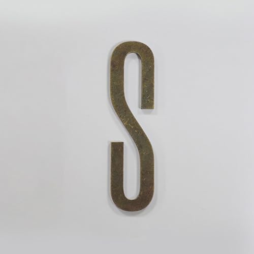Selbstklebende Hausnummern Aufkleber 2,75 Zoll Moderne Metall Türnummer Bronze Adresse Briefkasten Buchstaben Schild Außen Dekorativ, Für Hotelzimmer Büro Apartment Café Garten(S) von Yooumilife