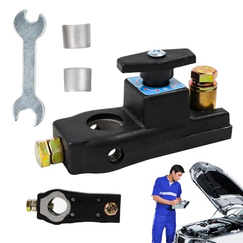 Yooyan Batterie Trennschalter, Batterieschalter aus Reinem Kupfer, 12V 24V Batterieschalter, Intelligenter Autobatterie Trennschalter für Auto LKW Wohnmobil Boot ATV Motorrad von Yooyan