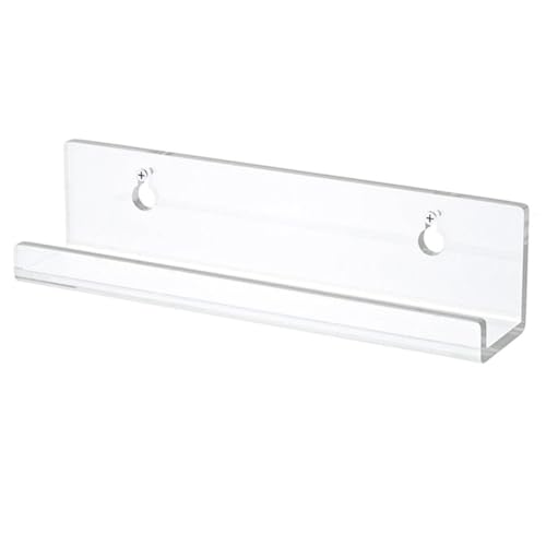 Yopeissn 8 7-Acryl-Schallplattenständer, Durchsichtiger, An der Wand Montierter Schallplattenhalter, Regal für LP-Schallplattenalbum Stora von Yopeissn