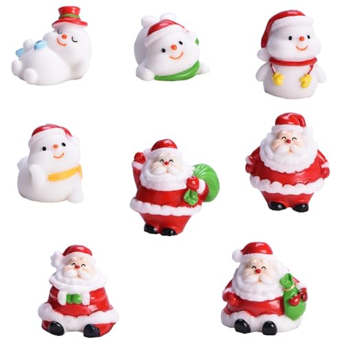 Yopeissn Weihnachtsdekoration, Weihnachts-Mikroszene, Weihnachtspuppe, Tisch, Tisch, Mini-Charakter, Harz, Bonsai, Cartoon Yopeissn Weihnachtsdekoration, Weihnachts-Mikroszene, Weihnachtspuppe, Tisch, Tisch, Mini-Charakter, Harz, Bonsai, Cartoon von Yopeissn