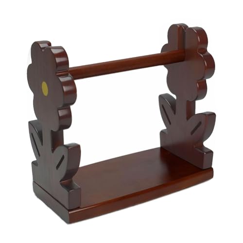 Yorajuy Häkelgarnhalter – Horizontaler Garnspindelspender | Holzspindelspender, Ständer, Nähzubehör für Strickliebhaber, Stricker, Häkeler, Enthusiasten, Frauen, Mutter Yorajuy Häkelgarnhalter – Horizontaler Garnspindelspender | Holzspindelspender, Ständer, Nähzubehör für Strickliebhaber, Stricker, Häkeler, Enthusiasten, Frauen, Mutter von Yorajuy