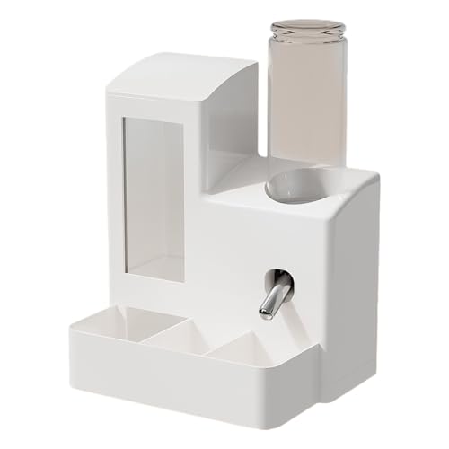 Yorajuy Hamster Wasserflasche, Hamster Snack Spender, auslaufsicher für Meerschweinchen Eichhörnchen Rennmäuse Igel Wohnzimmer Schlafzimmer Outdoor Indoor von Yorajuy