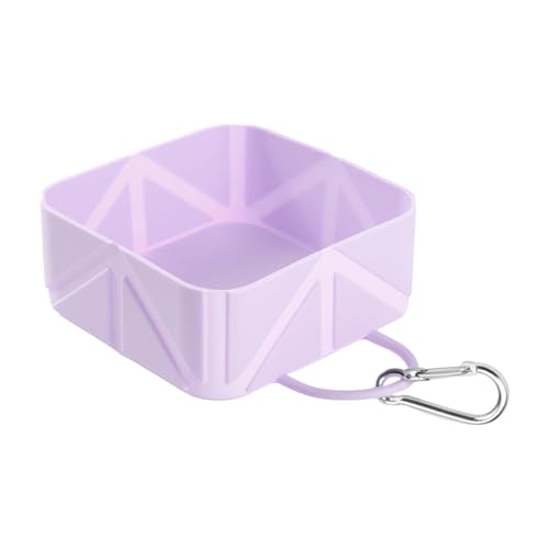 Yorajuy Reise-Hundenäpfe | Faltbarer Haustierfutterbehälter – 500 ml Hunde-Bewässerungs-Futterspender für Welpen, Kätzchen, Auto, Reisen, Spazierengehen, Wandern, Boot von Yorajuy