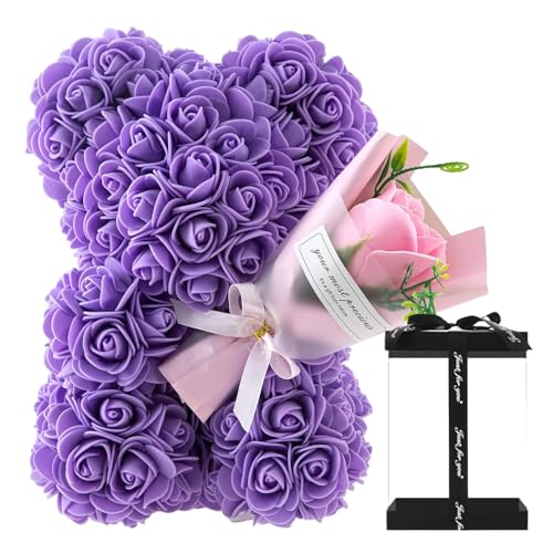 Yorajuy Valentinstag RosenbärGeschenk Für Sie RosenbärNiedlicher Teddybär, Künstliche Rosenbären Mit Rosenstrauß, Romantisch Rosen Teddybär Geschenk Für Weihnachten Yorajuy Valentinstag RosenbärGeschenk Für Sie RosenbärNiedlicher Teddybär, Künstliche Rosenbären Mit Rosenstrauß, Romantisch Rosen Teddybär Geschenk Für Weihnachten von Yorajuy