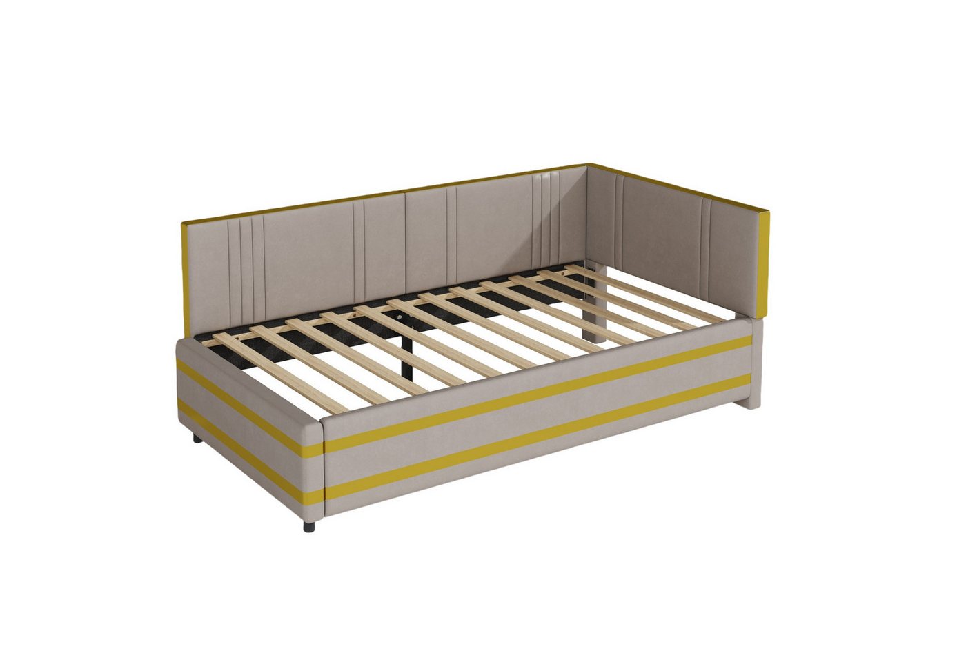 Yorbay Schlafsofa ofabett 90*200 Jugendbett Polsterbett Multifunktionsbett von Yorbay