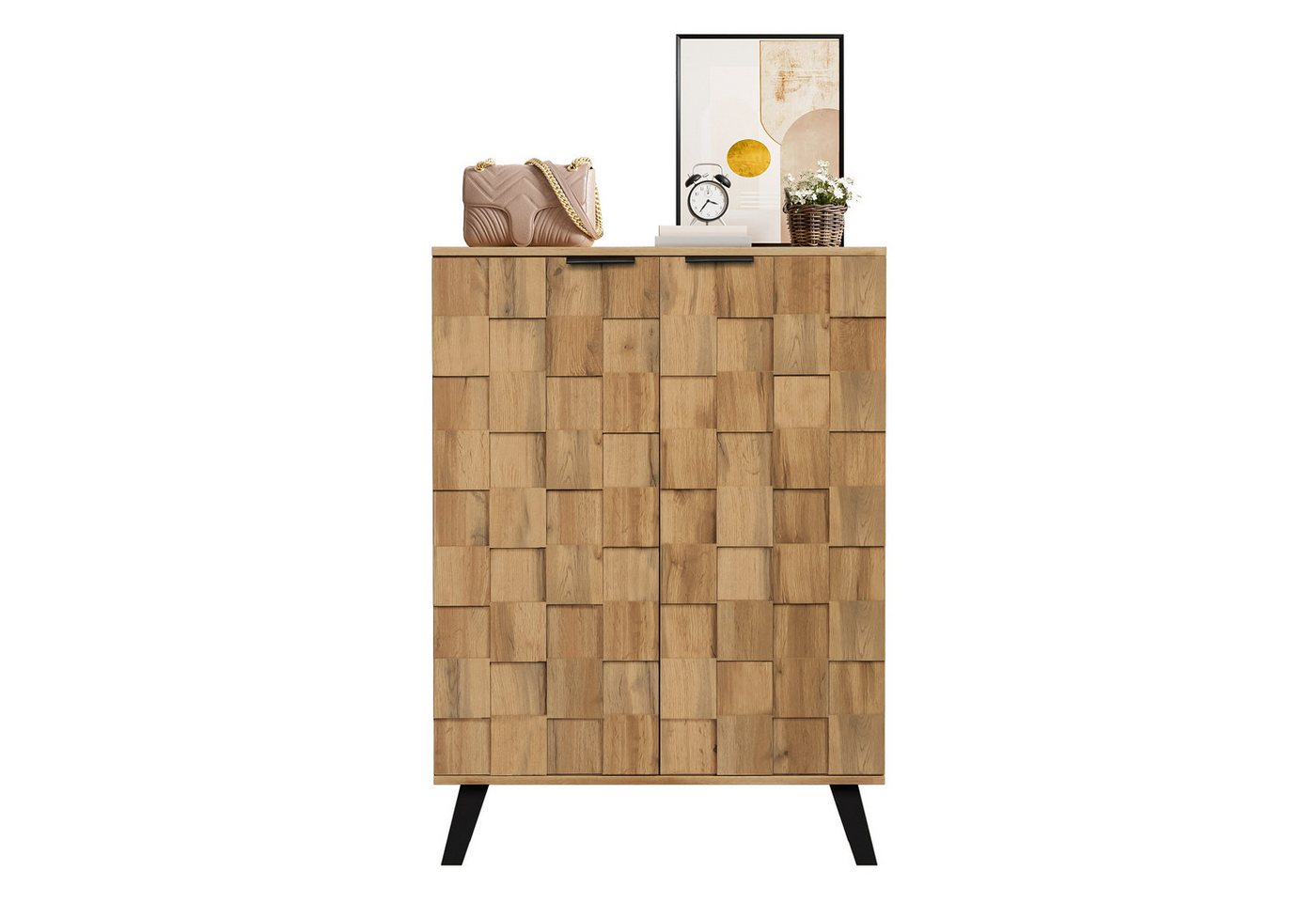 Yorbay Sideboard Moderner Schuhschrank mit 5 Fächern – 80,5 x 35 x 109,5 cm Yorbay Sideboard Moderner Schuhschrank mit 5 Fächern – 80,5 x 35 x 109,5 cm von Yorbay