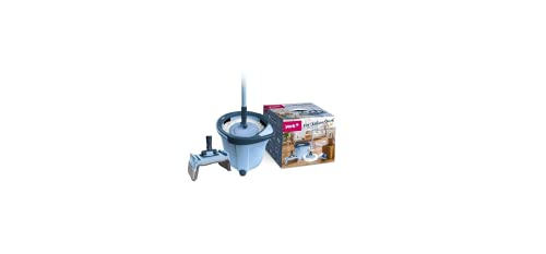 York | 360° | Special Rotierender Bodenwischer + Eimer + Teleskopstange | Bodenwischer | Wischmopp | Mopp | Wischroboter | Reinigung von Fliesen und Laminat | Eimer Kapazität: : 13 Liter von York
