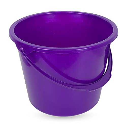 York Eimer Fabio Stalleimer Futtereimer Plastikeimer 4L (Lila) von YORK