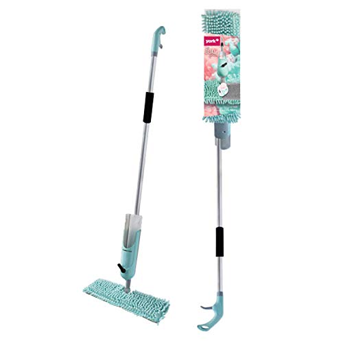 York Flachwischer Mopp mit Sprühgerät DUAL Splash | PP | grün-grau | Standard von York