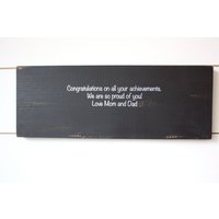 Rückseite Schild Aufschrift Add-On von YorkSignShop