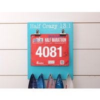 startnummer Halbmarathon & Medaille Halter - Halb Verrückt 13, 1 von YorkSignShop