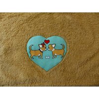 Hundedecke Mit Chihuahua Motiv - Kuscheldecke Decke Chi Wellnesplüsch Teacup Plaid Dogplaid Hundedecke Mit Chihuahua Motiv - Kuscheldecke Decke Chi Wellnesplüsch Teacup Plaid Dogplaid von YorkieTownDesign