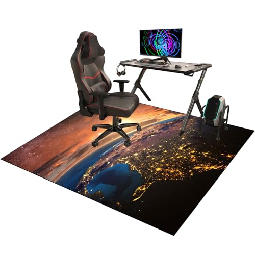Gaming Bodenmatte 140 x 160 cm Bodenschutzmatte Bürostuhl Gaming Stuhl Unterlage Schutzmatte für Hartböden, Bodenschutzmatte Bürostuhl Unterlage für Parkett, Unterlage Schreibtischstuhl für laminat Gaming Bodenmatte 140 x 160 cm Bodenschutzmatte Bürostuhl Gaming Stuhl Unterlage Schutzmatte für Hartböden, Bodenschutzmatte Bürostuhl Unterlage für Parkett, Unterlage Schreibtischstuhl für laminat von YosetomhLvey