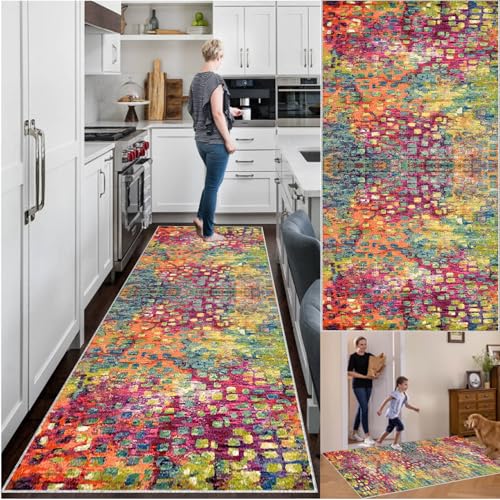 Küchenteppich rutschfest Waschbar Teppich Läufer Flur Küchen Teppiche Läufer Fußmatte Lang Flurläufer Teppichläufer Flur Läufer für Eingang Küche Schlafzimmer Wohnzimmer Runner Rug 90 x 120 cm Küchenteppich rutschfest Waschbar Teppich Läufer Flur Küchen Teppiche Läufer Fußmatte Lang Flurläufer Teppichläufer Flur Läufer für Eingang Küche Schlafzimmer Wohnzimmer Runner Rug 90 x 120 cm von YosetomhLvey