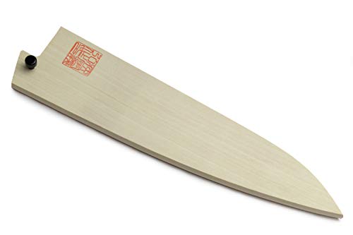 Yoshihiro Saya-Klingenschutz aus natürlichem Magnolienholz, für Gyuto, 240 mm Yoshihiro Saya-Klingenschutz aus natürlichem Magnolienholz, für Gyuto, 240 mm von Yoshihiro Cutlery