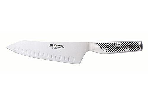 Global G-66 Asia-Kochmesser mit Kullenschliff 18 cm Global G-66 Asia-Kochmesser mit Kullenschliff 18 cm von Global