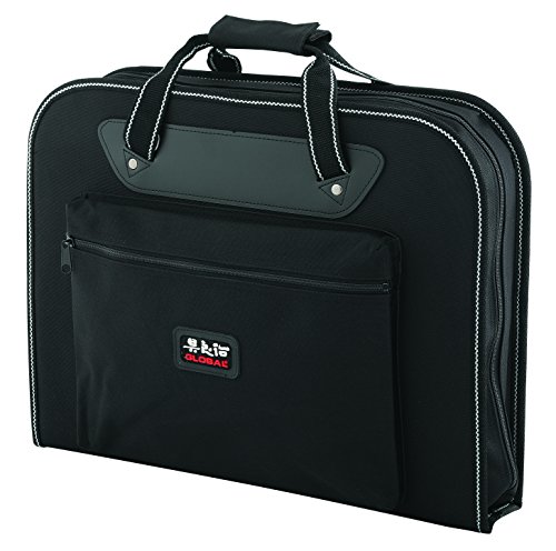 Global Cutlery G-667/Pro Messertasche mit 2 Halterungen, Schwarz Messeretui, Nylon, 19" von Global