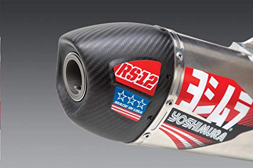 Yoshimura Aufkleber Set RS-12 Anlage 4-teilig, Vinyl, Wasserdicht, Rustikal, Sticker-Set, Sticker, für Motorrad, Mehrere Oberflächen Yoshimura Aufkleber Set RS-12 Anlage 4-teilig, Vinyl, Wasserdicht, Rustikal, Sticker-Set, Sticker, für Motorrad, Mehrere Oberflächen von Yoshimura