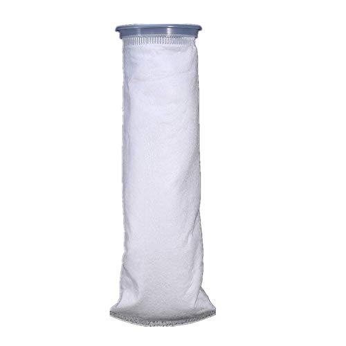 Yosoo Filtersack 105 x 380mm Filter Filtrierung Beutel aus Polypropylen für Aquarium Marine (150 Mikron) von Yosoo