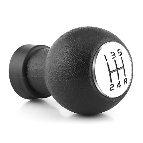 5 Gang Schalthebelkopf Aus Robustem Kunststoff Hochwertiger Ersatz Für Auto Schalthebel Swift Sx4 (2005 2010), Ideal Manuelle Getriebe Und Individuelle Fahrzeuganpassungen, Einfache Montage, Perfekte von Yosoo Health Gear