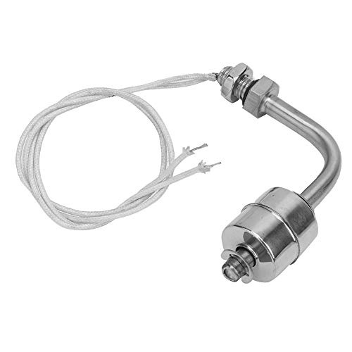 Schwimmerschalter Flüssigkeitsstandssensor, Flüssigkeitsstandsensor, 75 mm 304 Edelstahl-Schwimmerschalter für Pooldose AC 220V DC 200V Pool Schwimmerschalter von Yosoo Health Gear