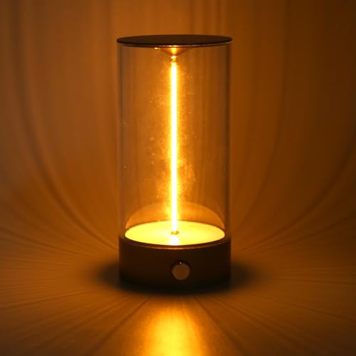 Nachttisch Nachtlicht USB Aufladung LED Nachtlicht Minimalistischer Stil, Touch Dimmbare LED Lichterkette Lampe für Schlafzimmer Nachttisch, Stabiles Acryl Desktop Nachtlicht Tragbar von Yosoo Health Gear