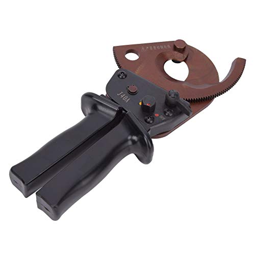 Ratschen-Kabelschere in Industriequalität, J40A Ratschen-Industriekabelschere 300 mm² Schneidwerkzeug mit Handbetätigter Hardware für Einfaches Schneiden von Yosoo Health Gear
