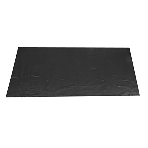 Rechteckige Tischdecke, Banketttischdecke, 3,2 M Partytischdecke, Buffettischdecke aus Stoff für Buffettisch, Partys, Abendessen, Hochzeit, Mehrfarbig Optional, 145 X 320 cm(Schwarz) von Yosoo Health Gear