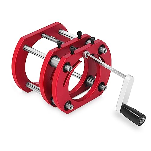 Frästisch für Oberfräsen, 4-Backen-Klemm Router Lift Oberfräse, Fräslift Oberfräse Lift, Oberfräsentisch Router Hubbasis für 64-66mm Durchmesser Kleine Trimmmaschinen, Hubhöhe bis 51mm Frästisch für Oberfräsen, 4-Backen-Klemm Router Lift Oberfräse, Fräslift Oberfräse Lift, Oberfräsentisch Router Hubbasis für 64-66mm Durchmesser Kleine Trimmmaschinen, Hubhöhe bis 51mm von Yosoo Health Gear