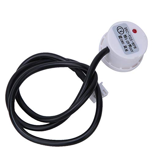 Utraschall Tanksensor, Wasserstandssensor, Elektrische Ausrüstung, Flüssigkeitsstandsensor, Berührungslose NPN-Ausgangsschnittstelle, IP67 Wasserdicht, XKC Y25-NPN 5–12 V von Yosoo Health Gear
