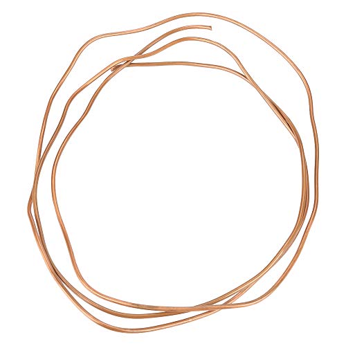 Weiches Kupferrohr 2 Meter, Kupferrundrohr Mit Außendurchmesser 3 Mm, Innendurchmesser Mm Und Wandstärke 0,5 Ideal Für Kühlsysteme, Klimaanlagen Diy Projekte In Der Heizungs, Kälte Sanitärtechnik von Yosoo Health Gear