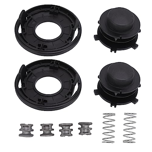 Yosoo Health Gear 2 Stück 4002-713-3017 Trimmerkopfspule für AutoCut 25-2 Fs90r Fs100rx Zubehör, Weed Wacker Ersatzteile Zubehör, 4002 713 3017 9708 Kappe Combo von Yosoo Health Gear