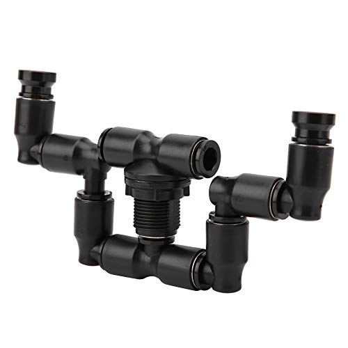 Yosoo Health Gear 360 ° Verstellbarer 1/4 '' Reptilien-Nebel-Sprinkler, Regenwald-Aquarium-System Connect Tub Bone Design-Düsen für Reptilien-Haustier-Kühlpflanzen-Blumen-Luftbefeuchter von Yosoo Health Gear