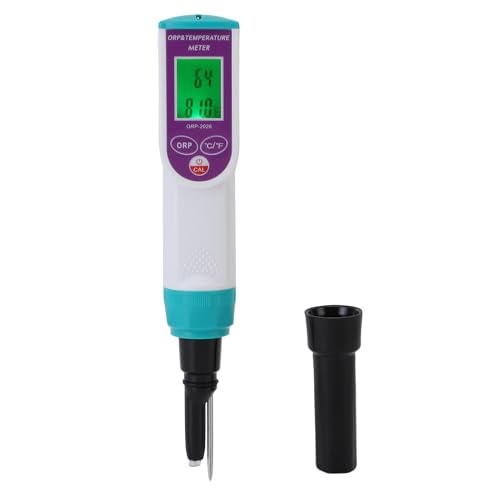 Yosoo Health Gear Boden-ORP-Temperaturmesser, 2-in-1 Digitaler Bodentester mit Hoher Genauigkeitssonde für Gartenbauernpflanzen Im Innenbereich Im Innenbereich Im Freien Im Freien von Yosoo Health Gear