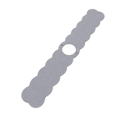 Yosoo Health Gear Diatomit -Badezimmerarbeitsplatte Waschmatte, Schnelles Trocknungsschale mit Silikonpolstern für das Absorbierende Küchenwasser, Hält Seife Zahnbürstenbecher, 23.62x3.94in Home von Yosoo Health Gear