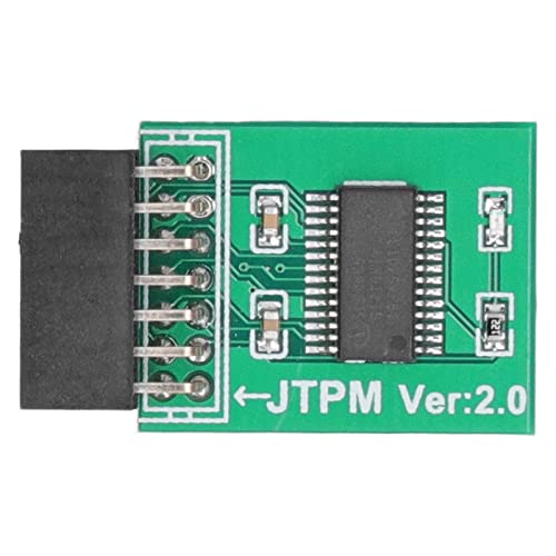 Für MSI TPM 2.0-Modul, Starke Verschlüsselung, 14-polige LPC-Schnittstelle, Sicherheitsplatine, Breite Kompatibilität mit Win11, Datenschutz mit Green LPC Tpm-Technologie Für MSI TPM 2.0-Modul, Starke Verschlüsselung, 14-polige LPC-Schnittstelle, Sicherheitsplatine, Breite Kompatibilität mit Win11, Datenschutz mit Green LPC Tpm-Technologie von Yosoo Health Gear