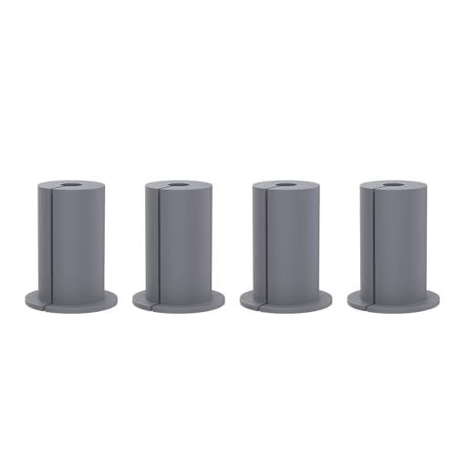 Yosoo Health Gear Kabelzufuhr durch Buchse, 4pcs Gummi -Wandloch -Kabel -Kabel -TEIL für Kabel mit Einem Durchmesser von 7 Mm oder Weniger (GREY) von Yosoo Health Gear