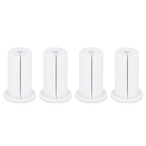 Yosoo Health Gear Kabelzufuhr durch Buchse, 4pcs Gummi -Wandloch -Kabel -Kabel -TEIL für Kabel mit Einem Durchmesser von 7 Mm oder Weniger (WHITE) von Yosoo Health Gear