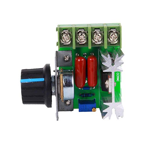 Yosoo Health Gear Drehzahlregler 220v Motor Control Motor Regler, Pwm Ac Motor Speed Controller, Dimmer Drehzahlregler 50 220v 2000w 25a Motordrehzahlregler Einstellbarer Spannungsregler Stromregler von Yosoo Health Gear