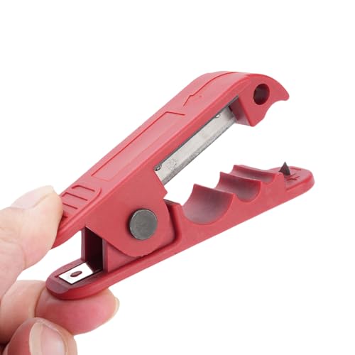 Yosoo Health Gear Professionelles Elektrodraht-Stripper Crimping-Werkzeug mit 360 ° -Drotation für RJ45 Connectors Network Cables 4-240 mm² Automatisch Kiefer Ergonomisches Griff von Yosoo Health Gear