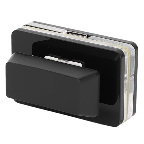 Yosoo Health Gear Programmierbarer Benutzerdefinierter USB-Einzeltastaturschalter OSU-Tastaturblock RGB Mechanisch Rot Typ C Kabelgebundene Benutzerdefinierte Tastenkombination für Gaming mit (Black) von Yosoo Health Gear
