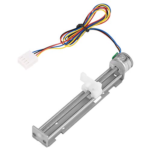 12V Schrittmotorschraube Motor, Linearschlitten DC Linearschraube Schienenmutter Schieber für DIY Lasergravurmaschine Lineare Schraube Linearer Motorschieber Schrittmotorschieber von Yosoo Health Gear