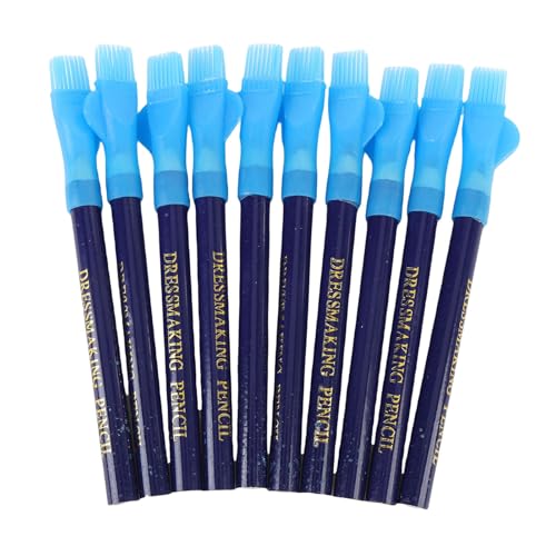 Yosoo Health Gear Stoff Markierung Bleistifte, 10 Stück Nähen Schneider Kreide Bleistifte mit Pinsel, Wasser Lösliche Tracing Bleistifte für Quilten Herstellung von Textilkunst Yosoo Health Gear Stoff Markierung Bleistifte, 10 Stück Nähen Schneider Kreide Bleistifte mit Pinsel, Wasser Lösliche Tracing Bleistifte für Quilten Herstellung von Textilkunst von Yosoo Health Gear