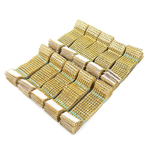 Yosoo 50/100 Silber/Gold Serviette Ringe 8 Reihen Stuhl Schärpe Ring Diamant-Ineinander Greifen- Für Partei Hochzeit Bankett-Tisch Serviette Halterung Bouque Yosoo 50/100 Silber/Gold Serviette Ringe 8 Reihen Stuhl Schärpe Ring Diamant-Ineinander Greifen- Für Partei Hochzeit Bankett-Tisch Serviette Halterung Bouque von Yosoo