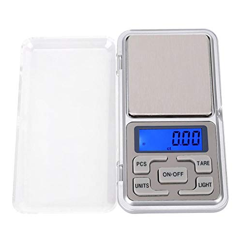 500 g 0,1 g Pocket Scale, Mini Electronic Digital Pocket Scale Portable Mini Pocket Scale Digital Electronic Food Scale with Backlight High Precision von Yosoo