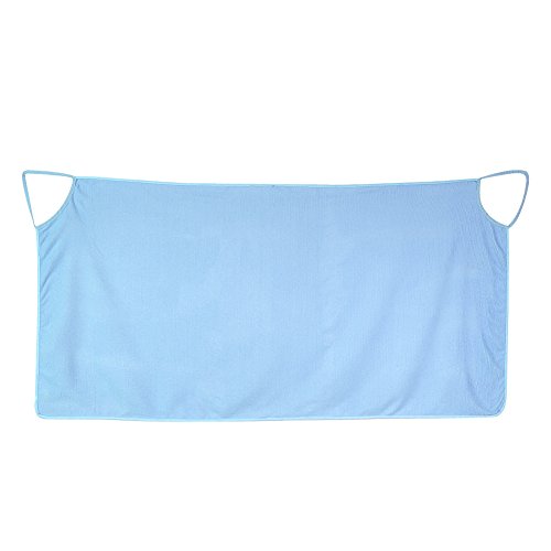 Badetuch-Strandtuch Dusche Pool Spa Damen Riemen Schulter Doppelzimmer Microfiber Super Weich Weiß Blau Violett blau (Kleiner als Ihre Fantasie) von Yosoo